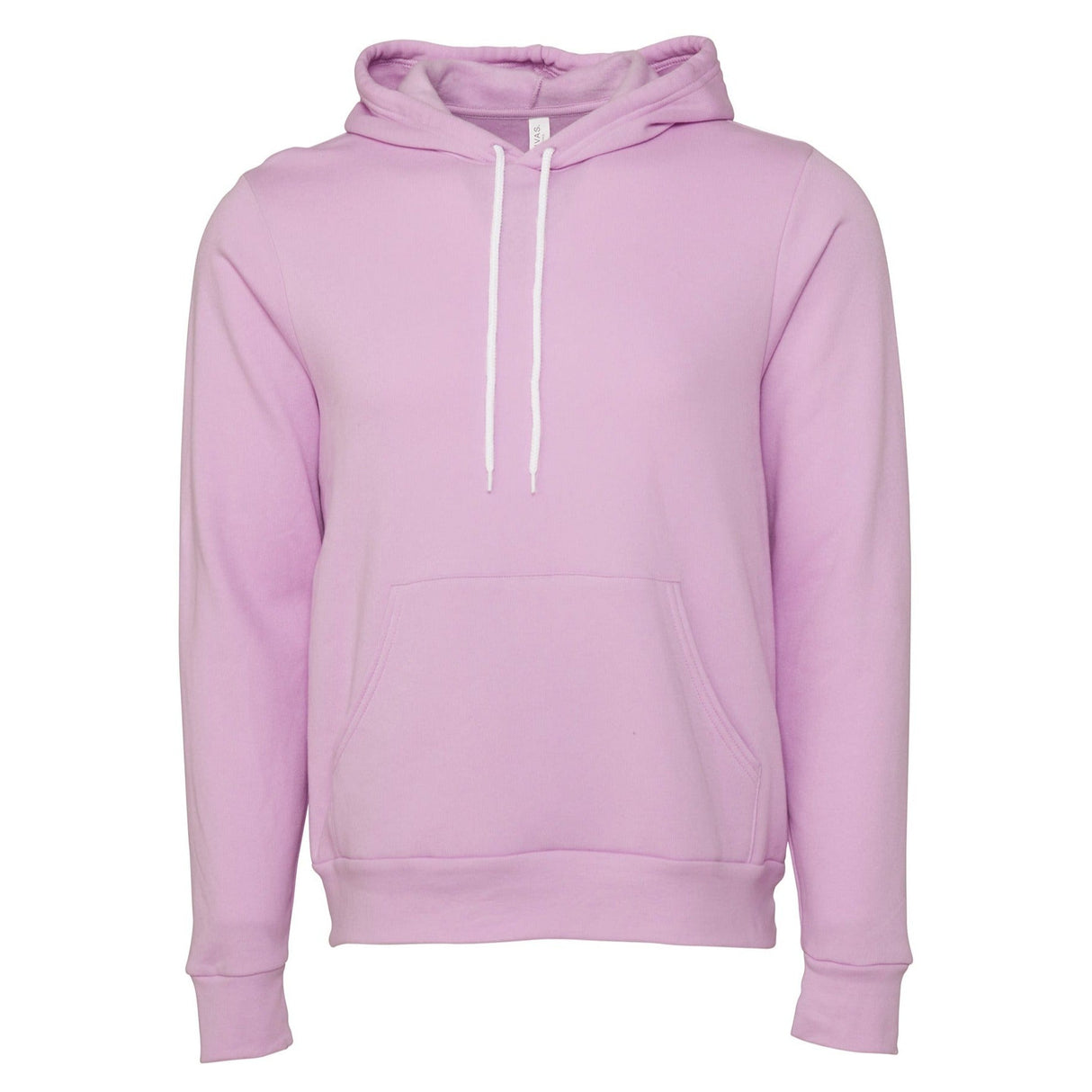 Bella Canvas Unisex Polycotton Fleece Pullover Hoodie - Lilac