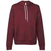 Bella Canvas Unisex Polycotton Fleece Pullover Hoodie - Maroon