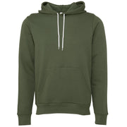 Bella Canvas Unisex Polycotton Fleece Pullover Hoodie - Military Green