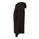 Bella Canvas Unisex Polycotton Fleece Full-Zip Hoodie - Dark Grey Heather