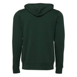 Bella Canvas Unisex Polycotton Fleece Full-Zip Hoodie - Forest