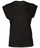 Bella Canvas Women's Flowy Muscle Tee With Rolled Cuff
