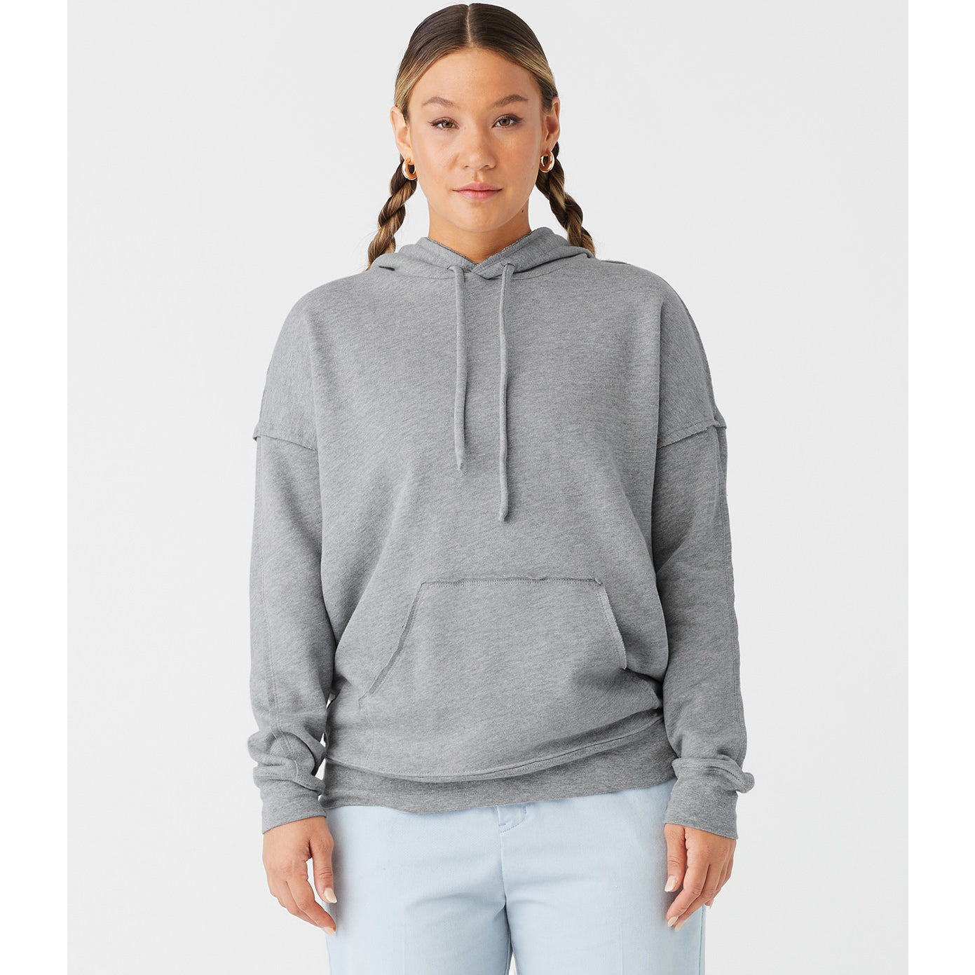 Bella Canvas Unisex Raw-Seam Hoodie
