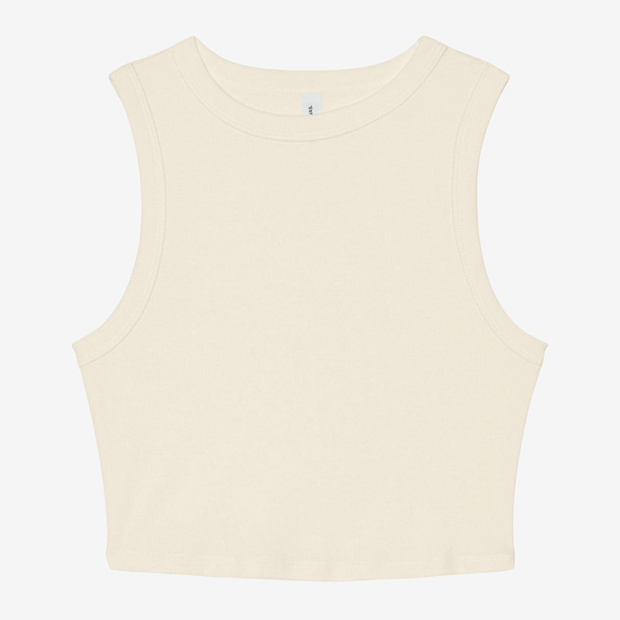 Bella Canvas Women's Micro Rib Muscle Crop Tank