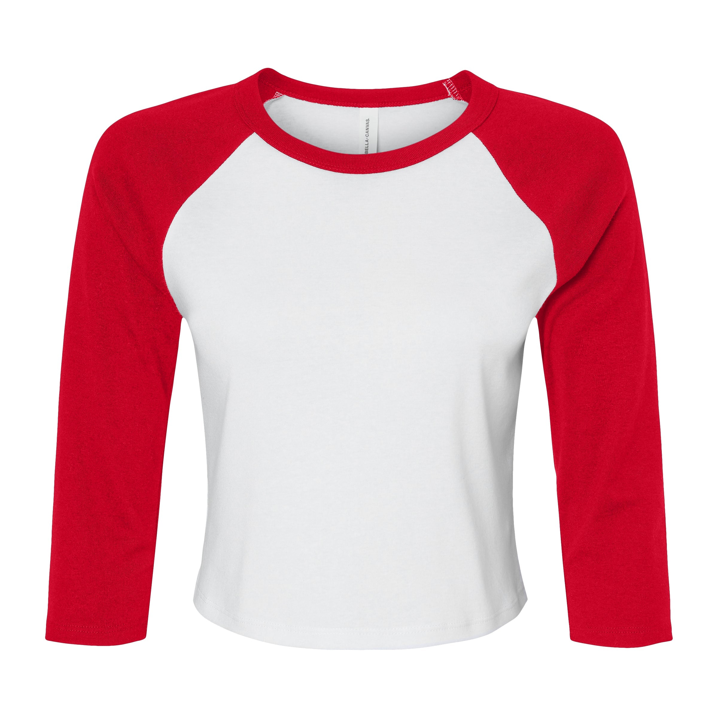 Bella Canvas Women's Micro Rib 3/4 Raglan Baby T-Shirt