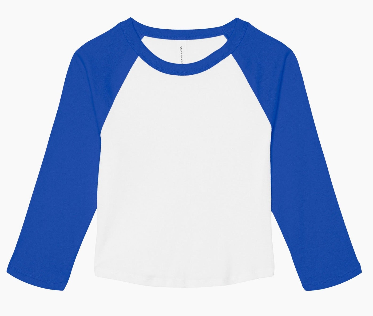 Bella Canvas Women's Micro Rib 3/4 Raglan Baby T-Shirt