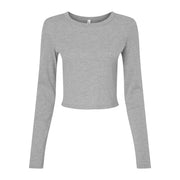 Bella Canvas Women's Micro Rib Long Sleeve Baby T-Shirt