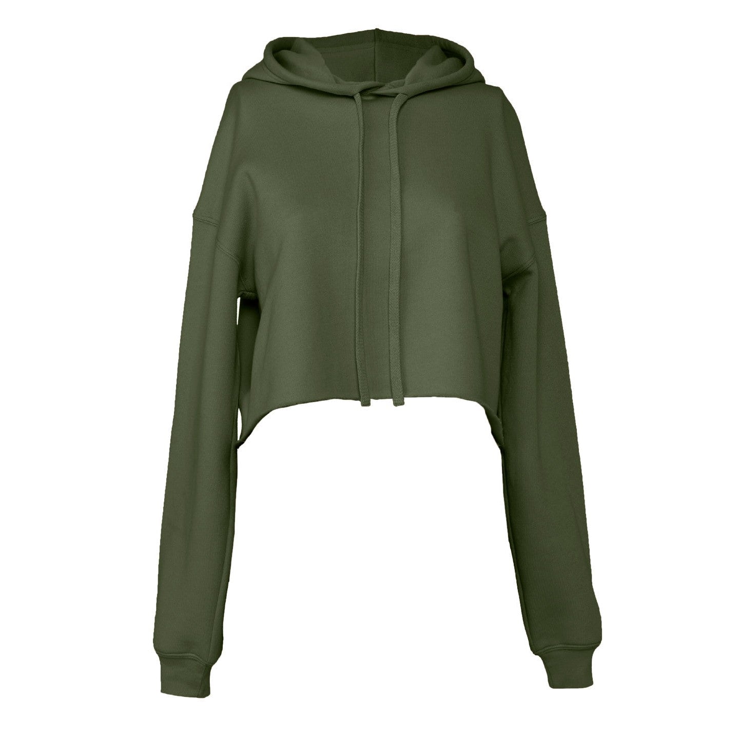 Bella Canvas Women's Cropped Fleece Hoodie