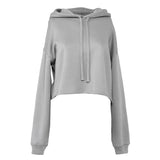 Bella Canvas Women's Cropped Fleece Hoodie