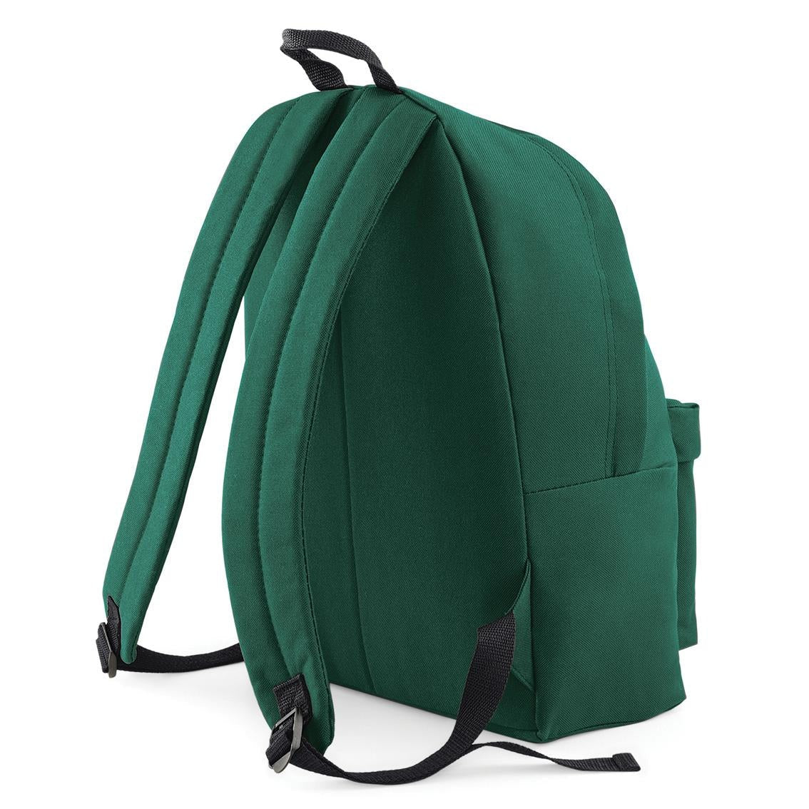 Zippered main compartment