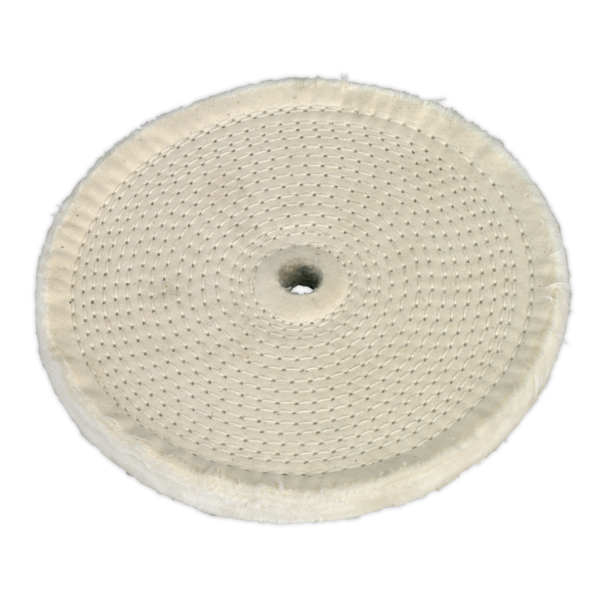 Sealey Buffing Wheel Ø200 x 16mm Ø16mm Bore Fine
