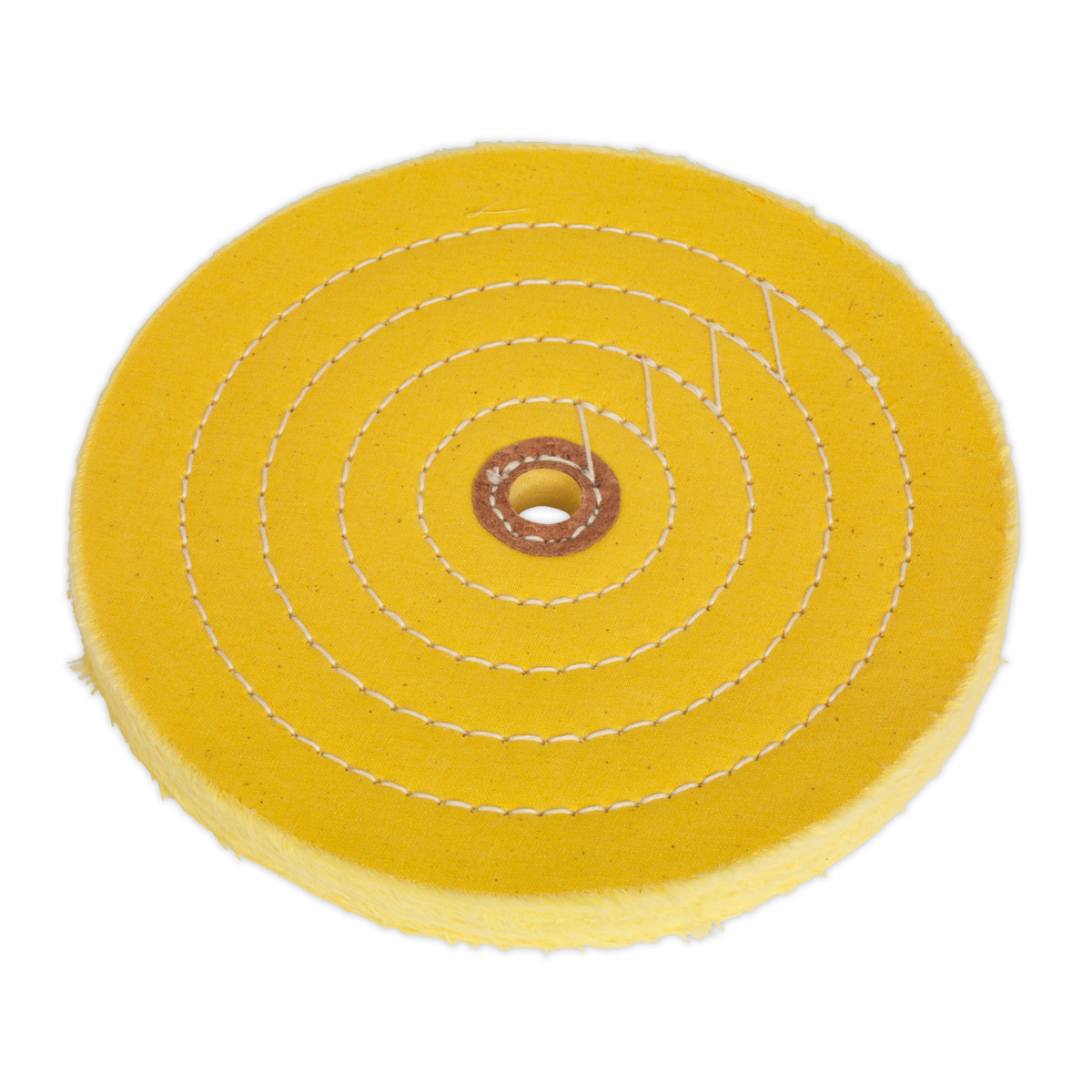 Sealey Buffing Wheel Ø200 x 16mm Ø16mm Bore Coarse