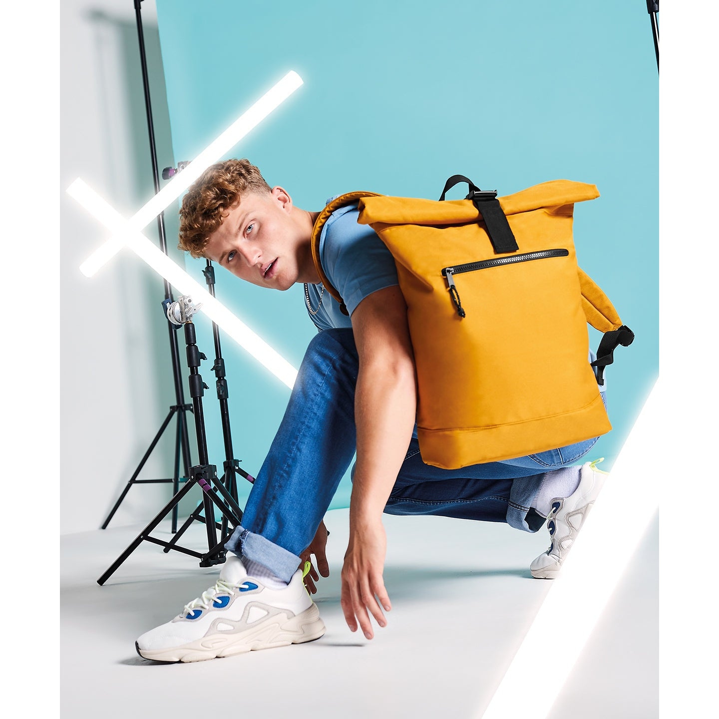 Bagbase Recycled Rolled-Top Backpack