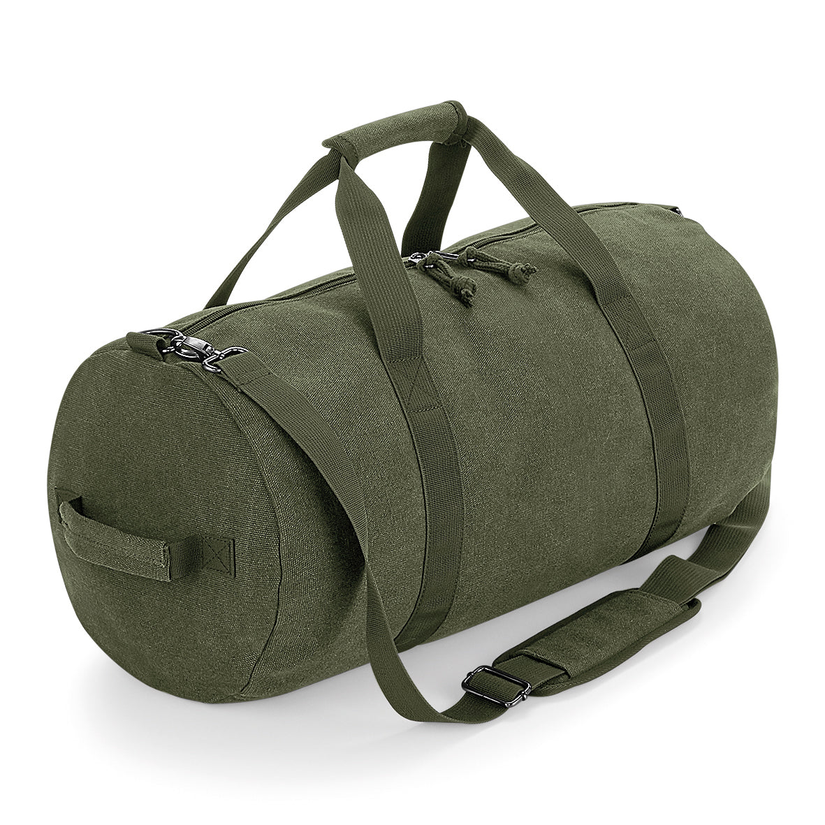 Bagbase Vintage Canvas Barrel Bag