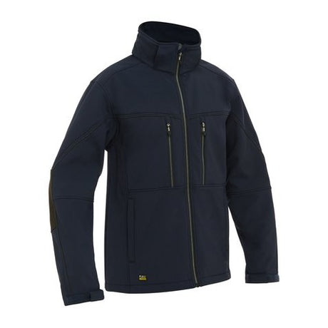 Bisley Jacket Flx & Move™ Ripstop Softshell Jacket 320gsm #colour_navy