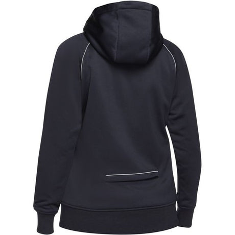 Bisley Women's Fleece Zip Front Hoodie W/Sherpa Lining 270gsm #colour_navy