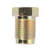 Sealey Brake Pipe Nut M12 x 1mm Male 1/4" Pipe DIN Form Pack of 10