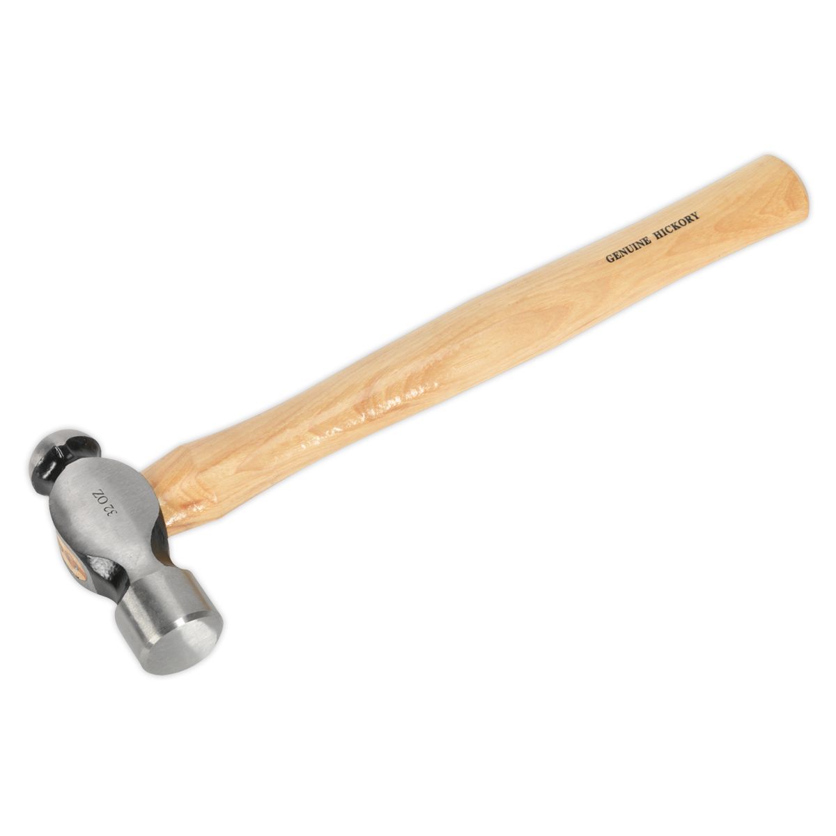 Sealey Ball Pein Hammer 2lb Hickory Shaft