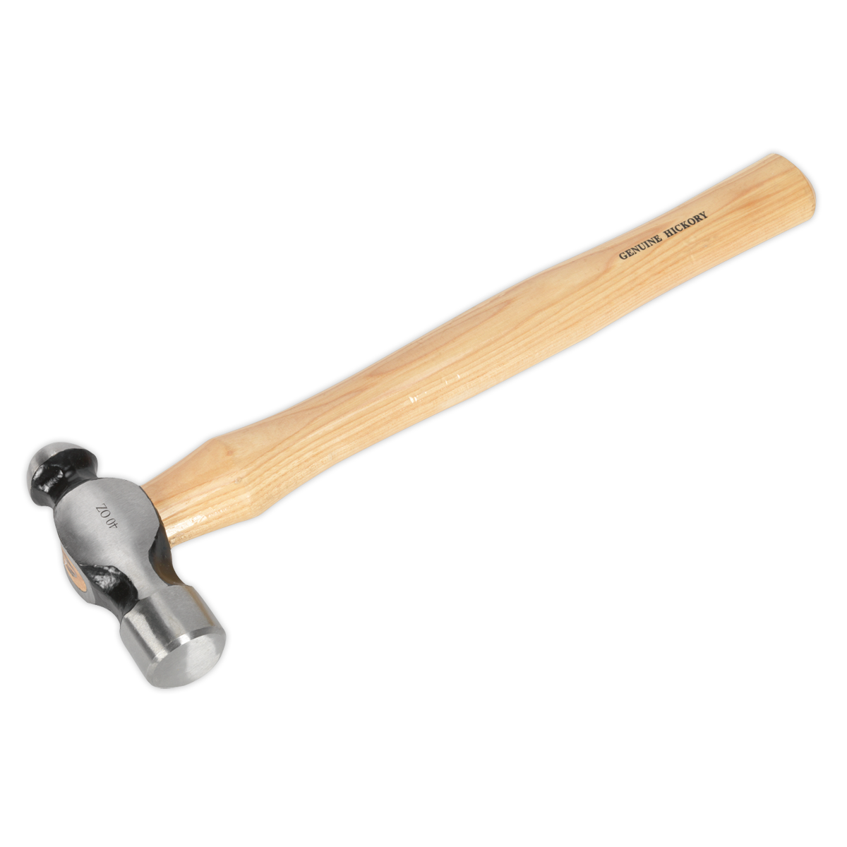 Sealey Ball Pein Hammer 2.5lb Hickory Shaft