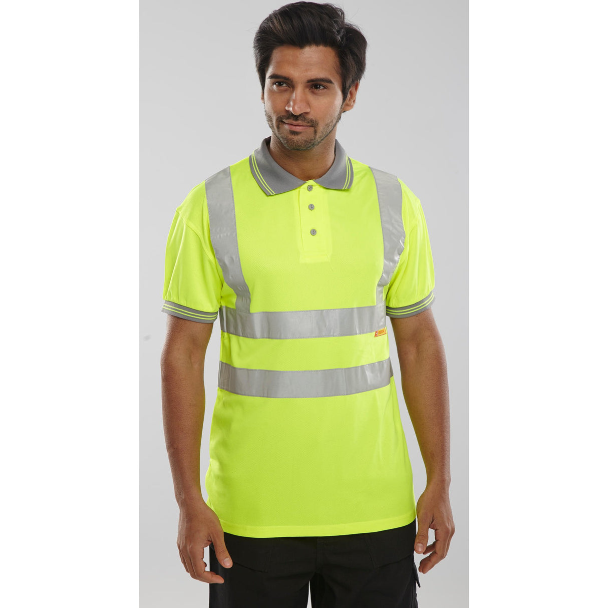 Beeswift Polo Shirt Short Sleeved Saturn Yellow