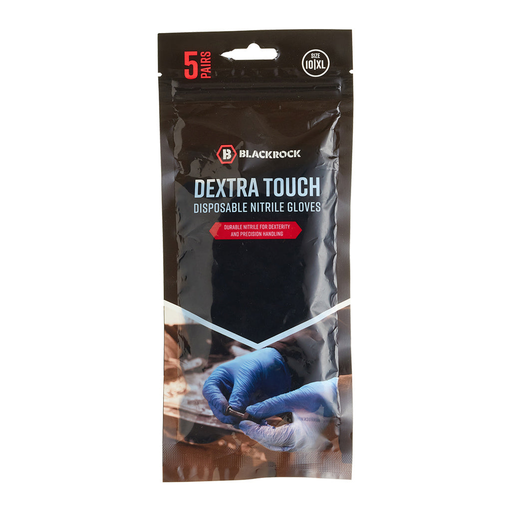 Blackrock Detra Touch Disposable Nitriles Gloves Bag 10 pcs