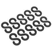 Sealey Plastic Chain S-Hook Pack of 10 BSH10