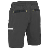 Bisley Shorts Flx & Move™ 4-Way Stretch Elastic Waist Cargo 170gsm #colour_charcoal