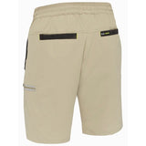 Bisley Shorts Flx & Move™ 4-Way Stretch Elastic Waist Cargo 170gsm #colour_stone