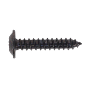 Sealey Self-Tapping Screw 3.5 x 19mm Flanged Head Black Pozi Pack of 100