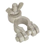 Sealey Battery Terminal - Post with Washer & Wing Nut 24V Negative Pack of 5