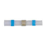 Sealey Heat Shrink Butt Connector Solder Terminal 16-14 AWG Blue Pack of 25