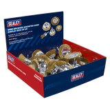 Sealey Wire Brushes Assorted Sizes Display Box of 40