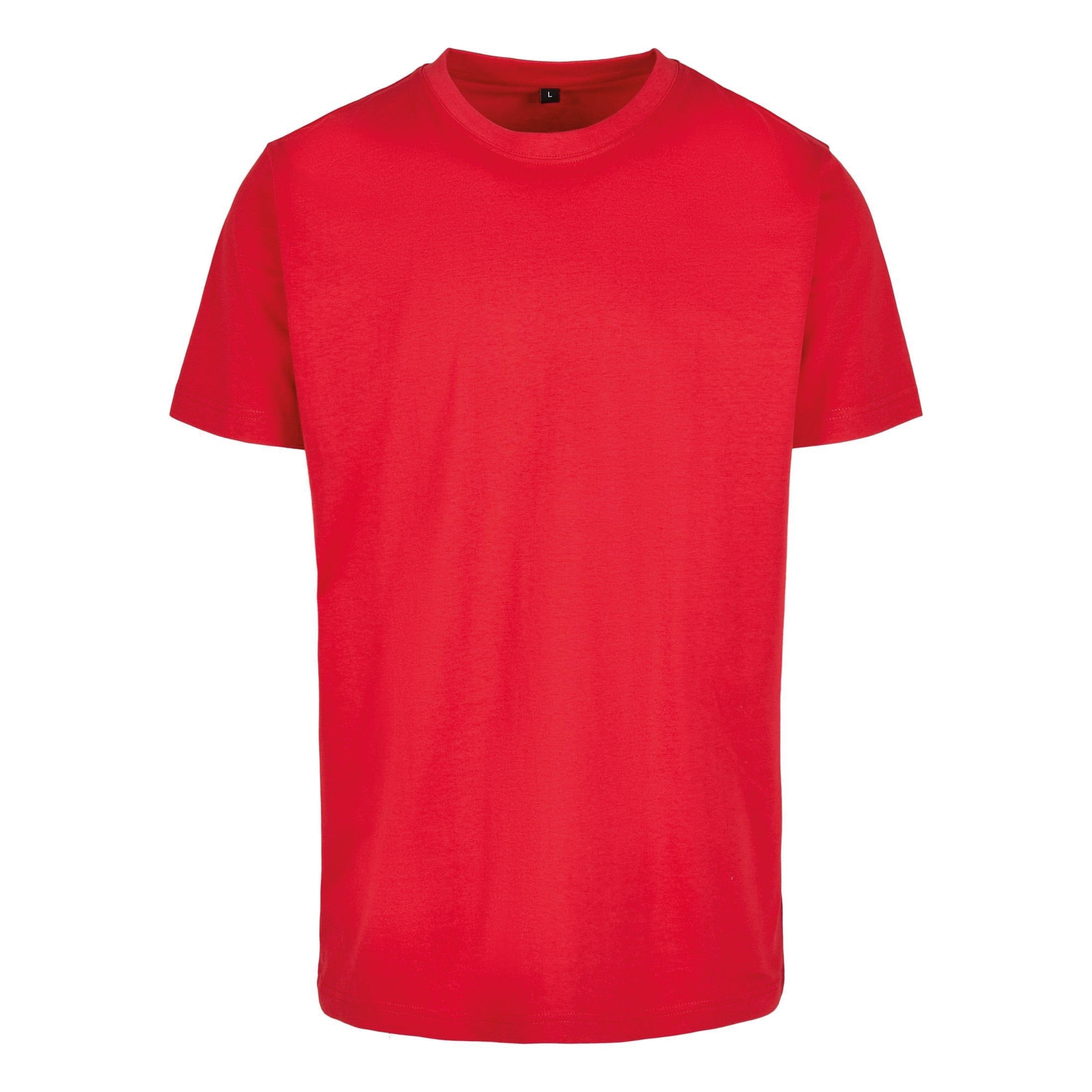 Build Your Brand T-Shirt Round-Neck - City Red