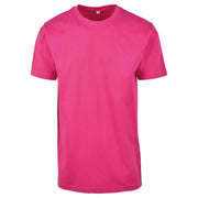 Build Your Brand T-Shirt Round-Neck - Hibiskus Pink