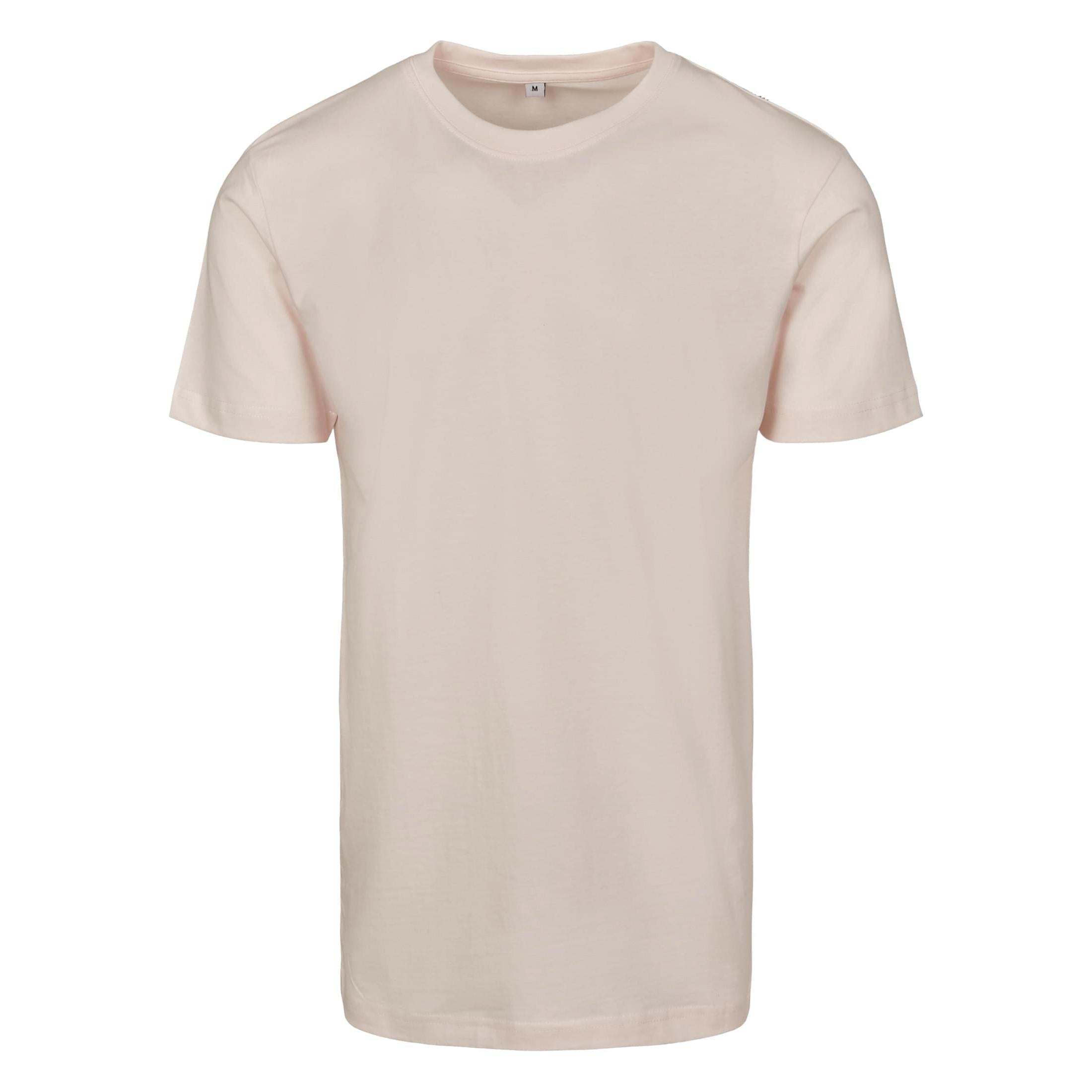 Build Your Brand T-Shirt Round-Neck - Pink Marshmellow