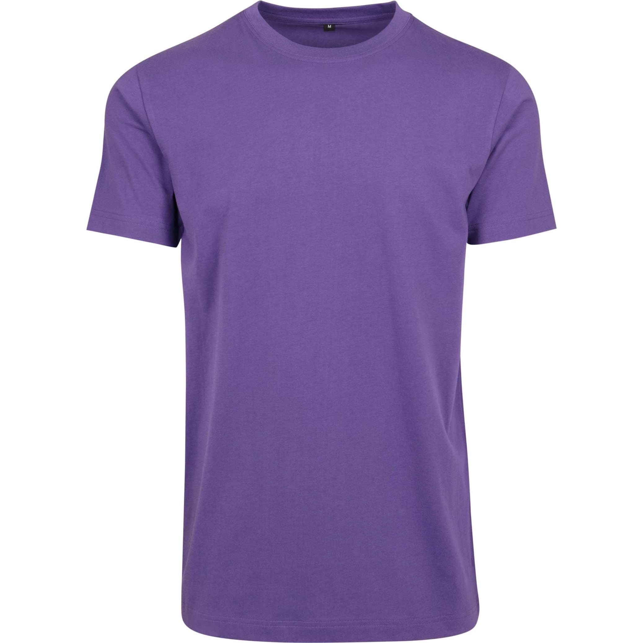 Build Your Brand T-Shirt Round-Neck - Ultra Violet
