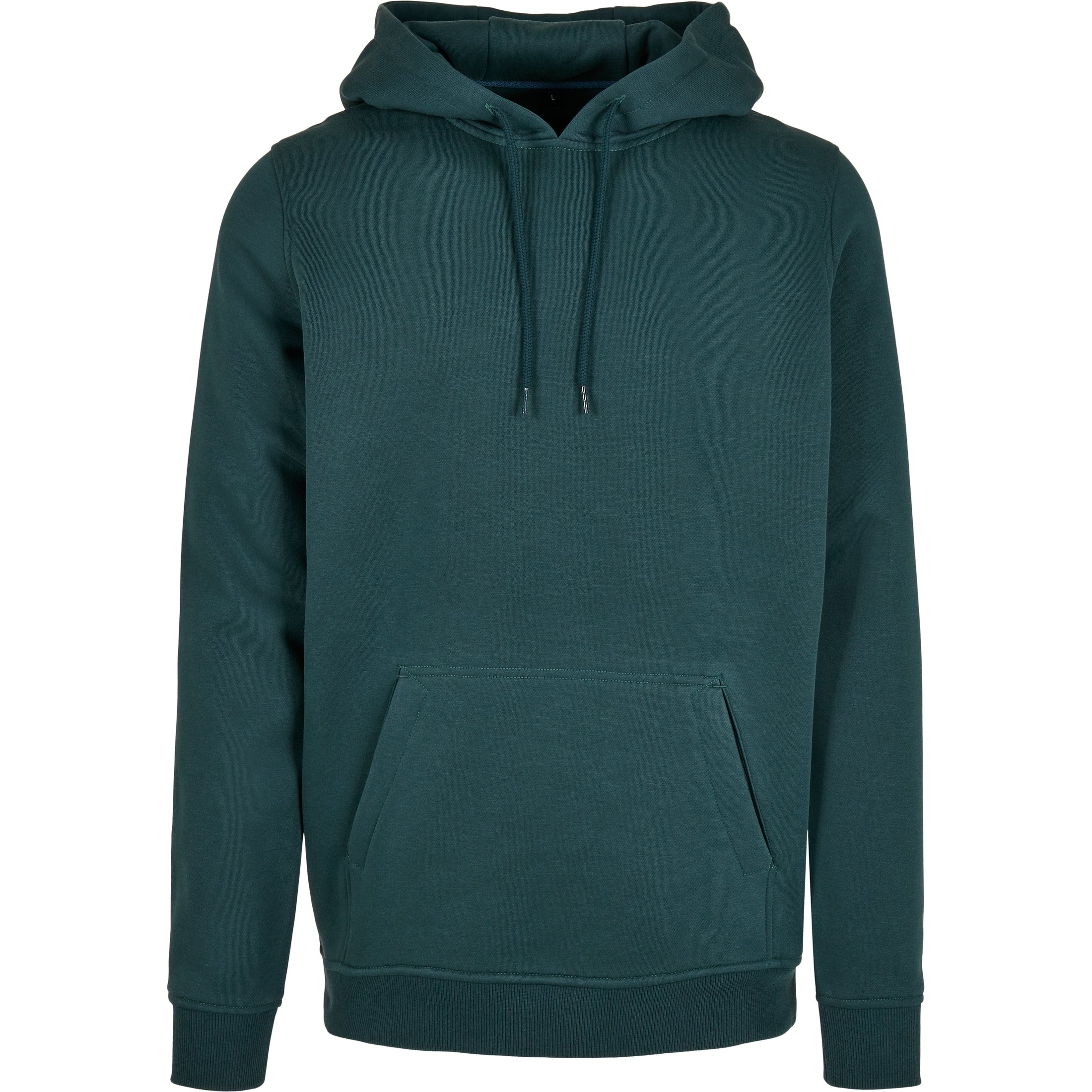 Build Your Brand Heavy Hoodie - Bottle Green
