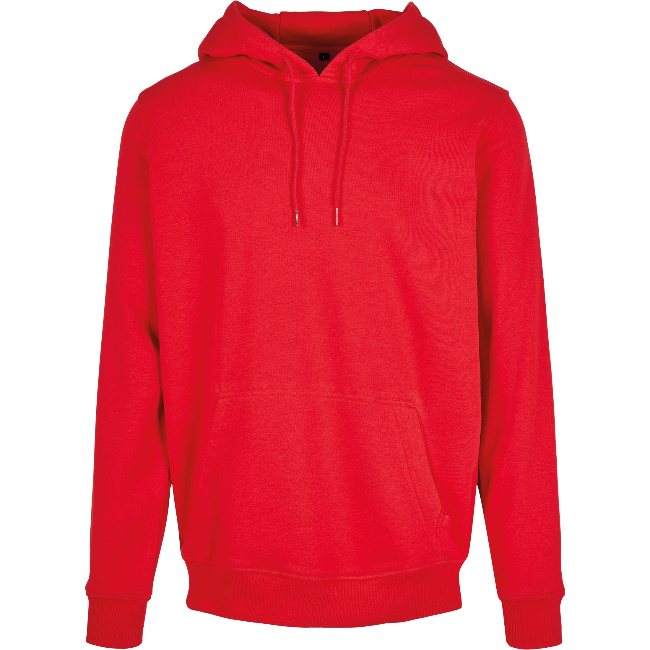 Build Your Brand Heavy Hoodie - City Red
