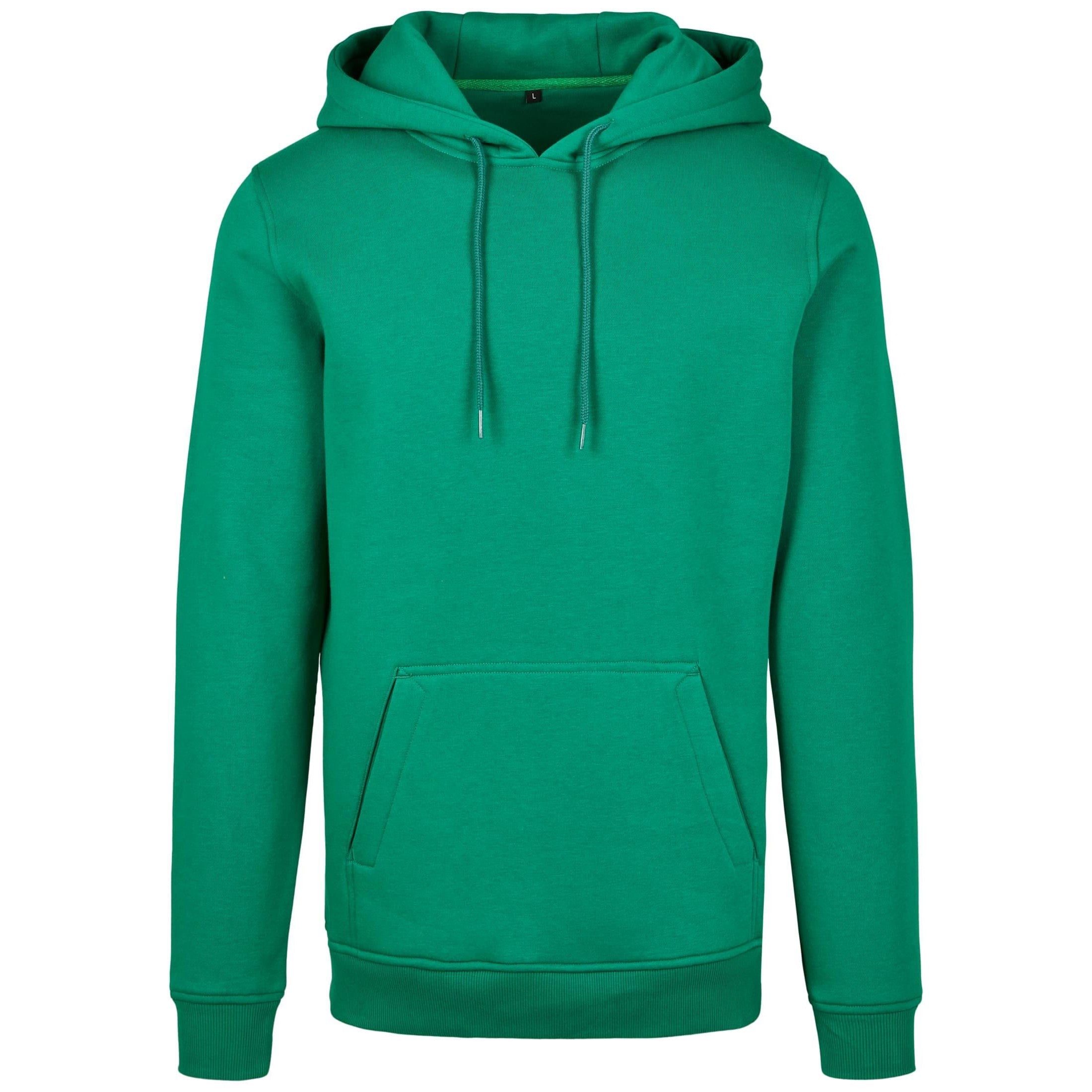 Build Your Brand Heavy Hoodie - Forest Green