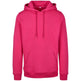 Build Your Brand Heavy Hoodie - Hibiskus Pink
