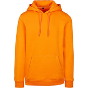 Build Your Brand Heavy Hoodie - Paradise Orange