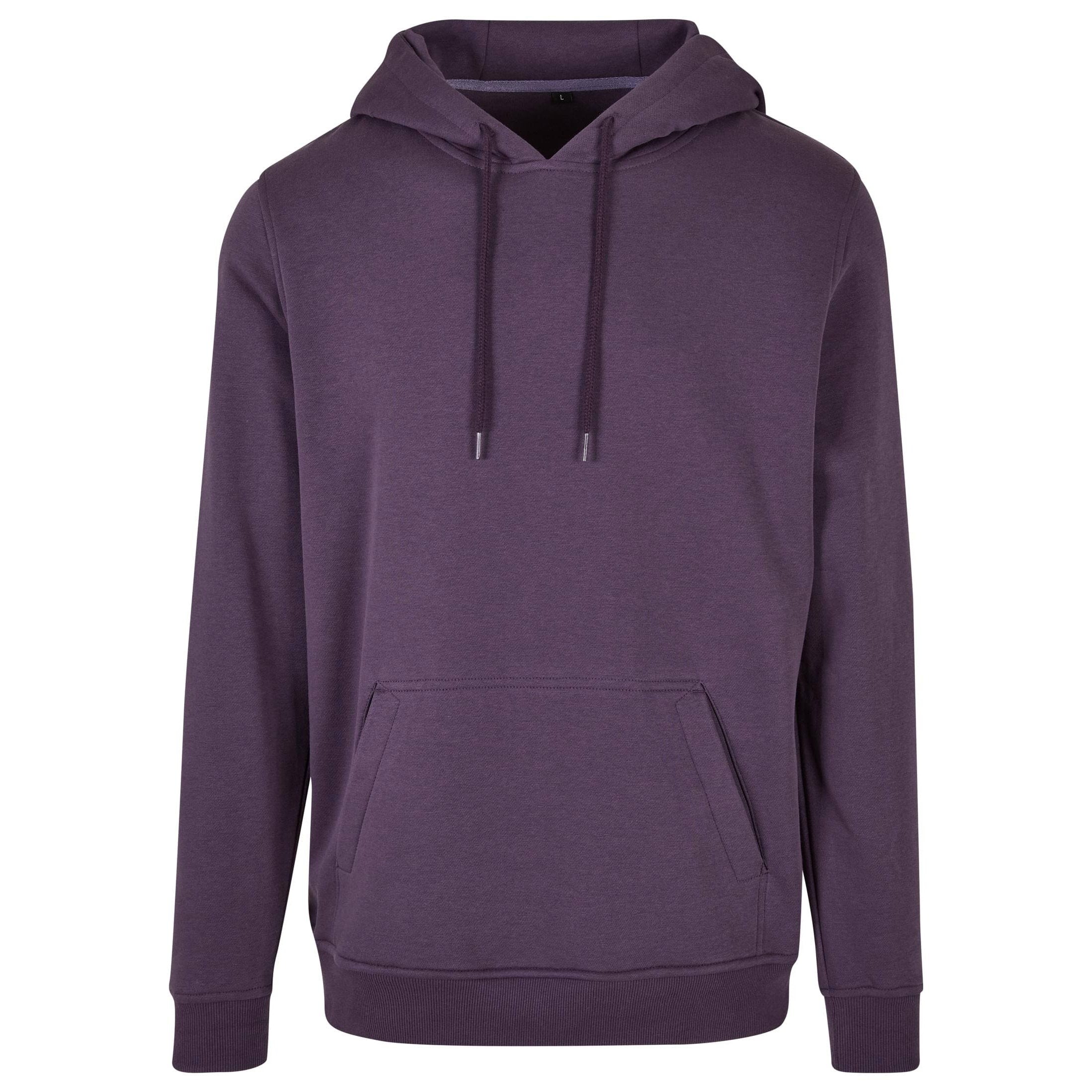 Build Your Brand Heavy Hoodie - Purple Night