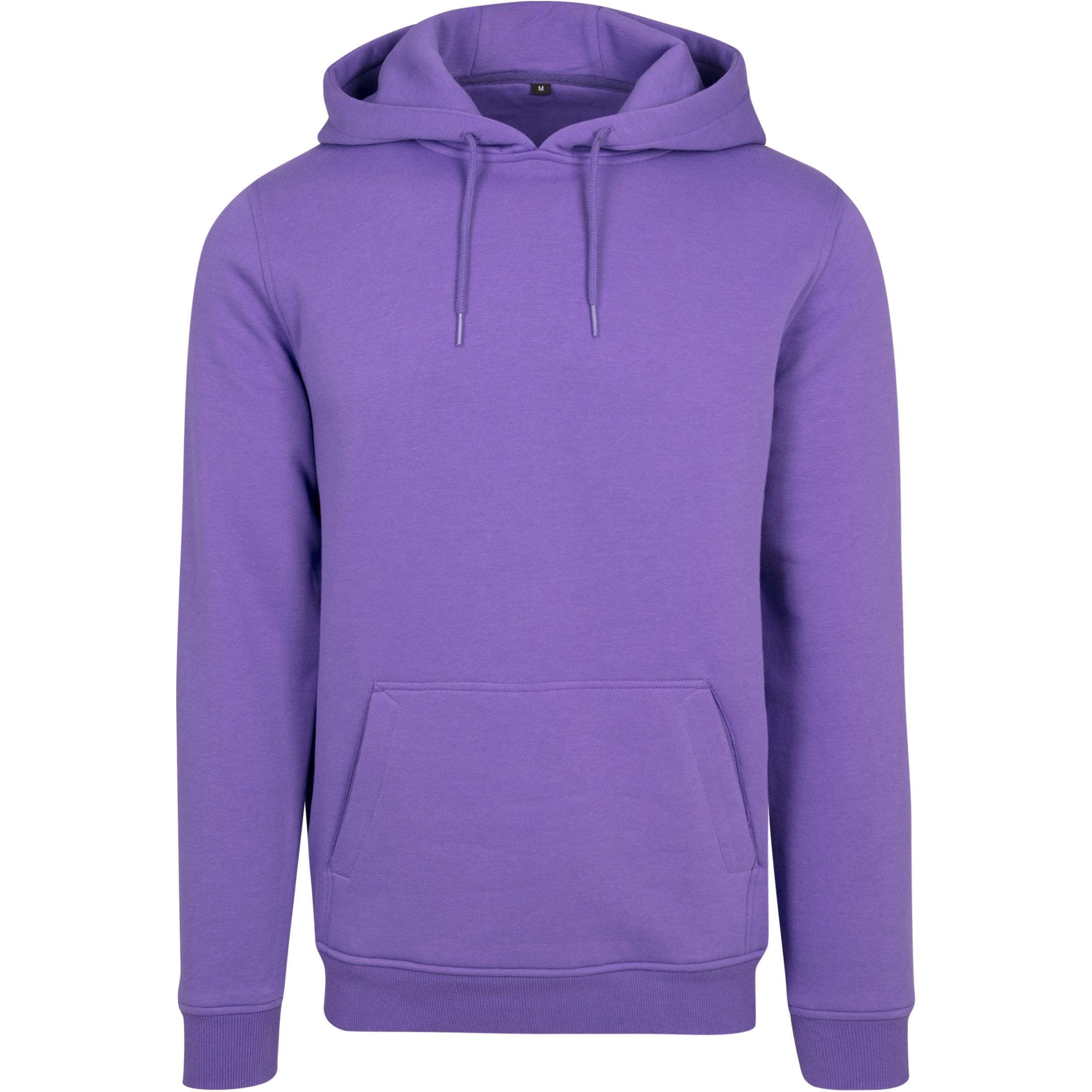 Build Your Brand Heavy Hoodie - Ultra Violet