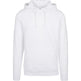 Build Your Brand Heavy Hoodie - White