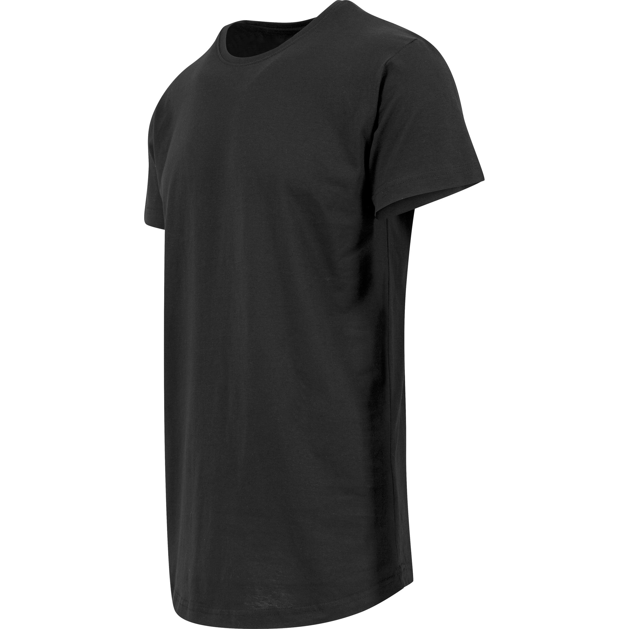 Build Your Brand Shaped Long Tee