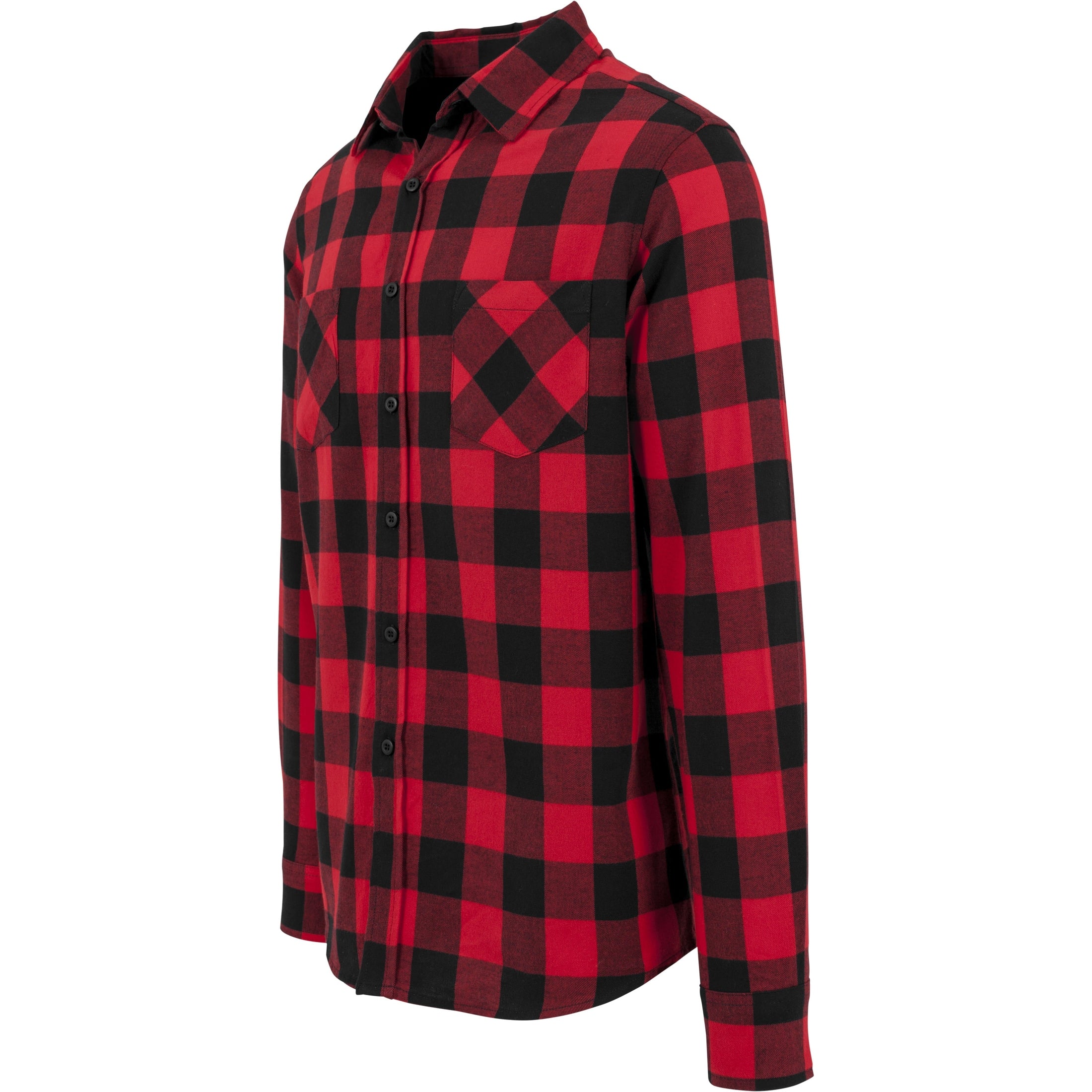 Build Your Brand Checked Flannel Shirt