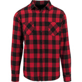 Build Your Brand Checked Flannel Shirt