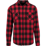 Build Your Brand Checked Flannel Shirt