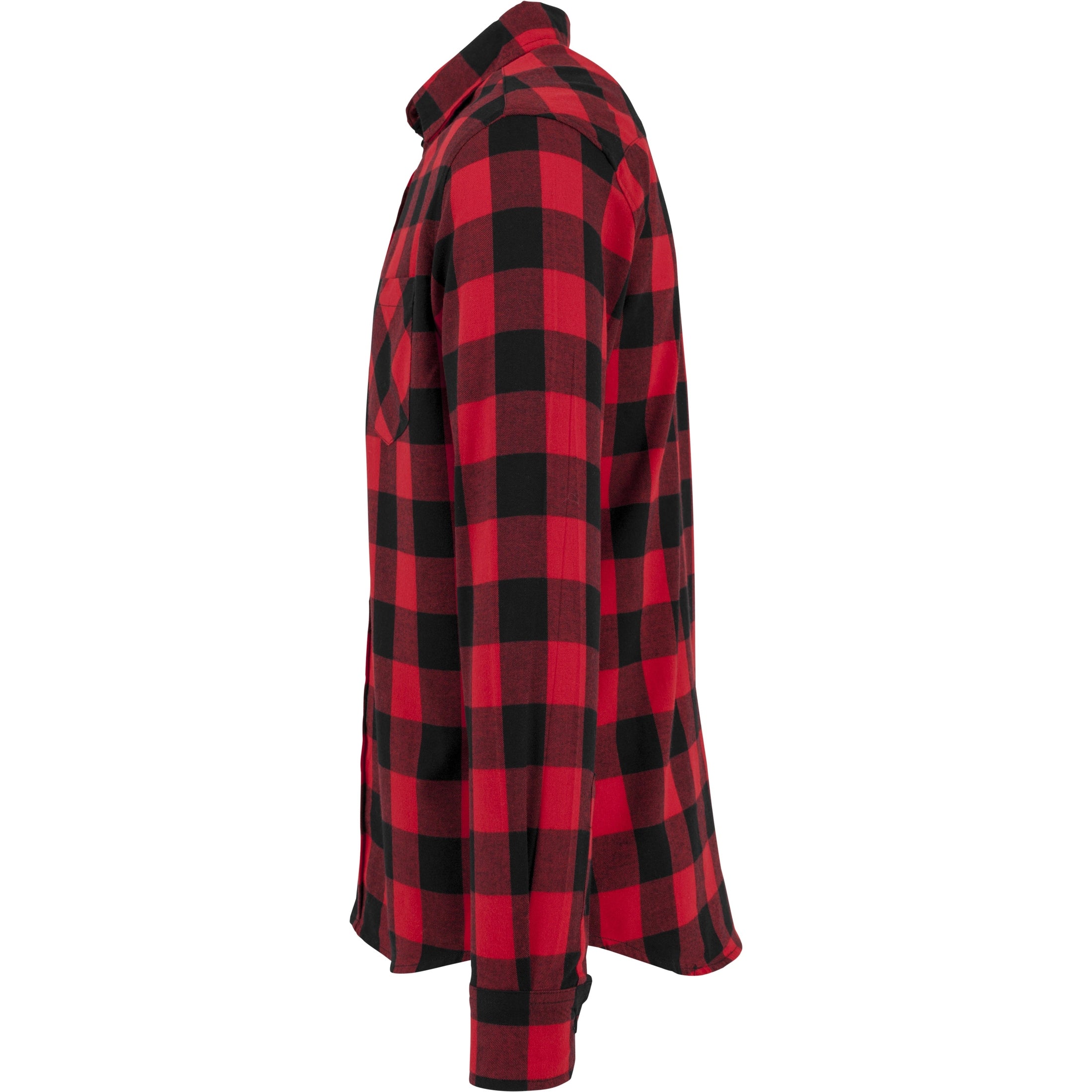 Build Your Brand Checked Flannel Shirt