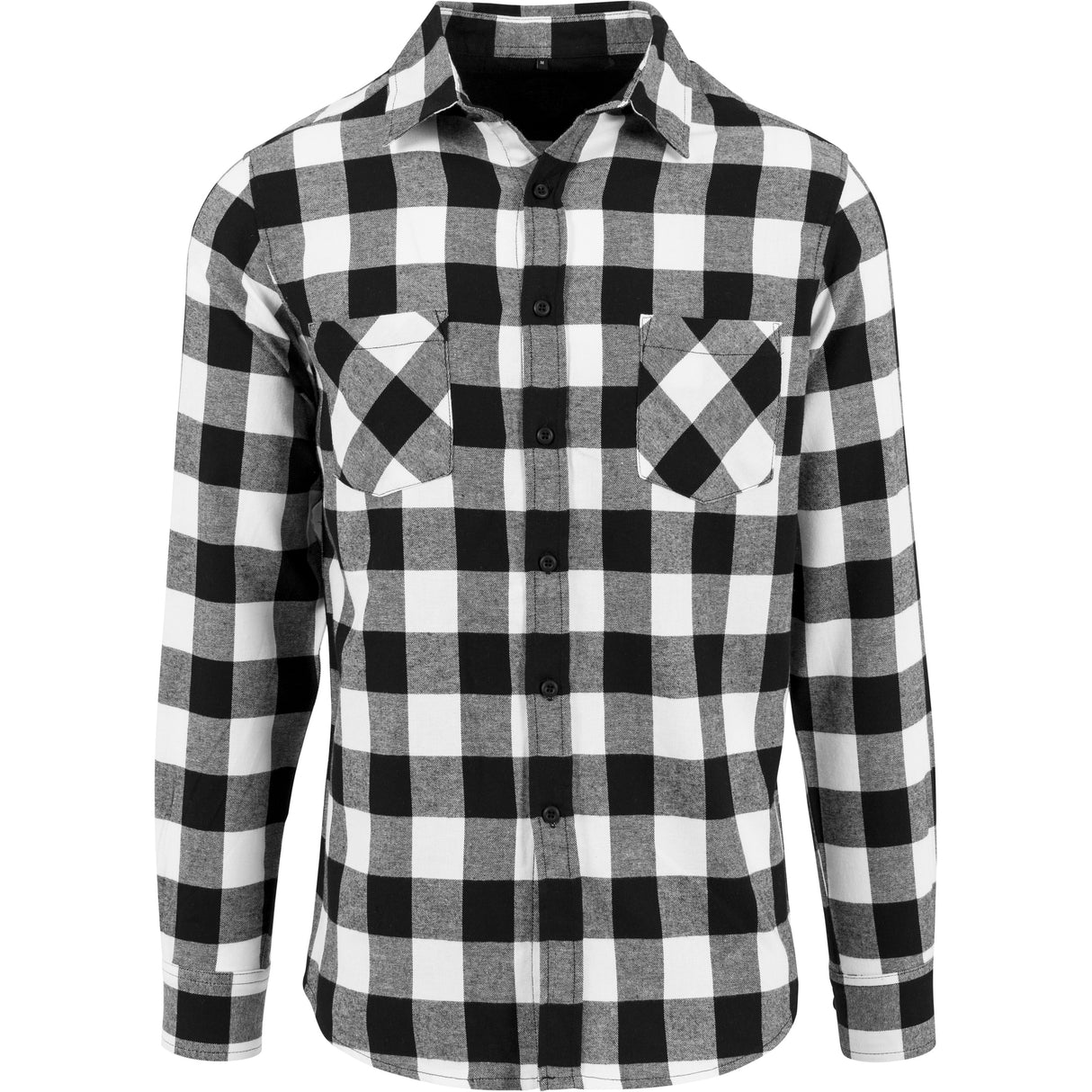 Build Your Brand Checked Flannel Shirt